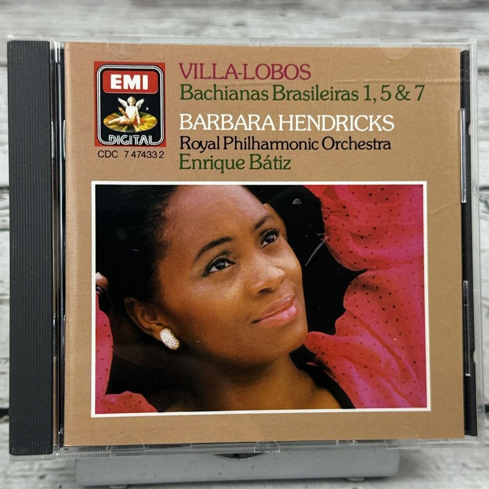 Villa-Lobos Bachianas Brasileiras 1,‎ 5 & 7 [1986 CD] Barbara Hendricks Batiz